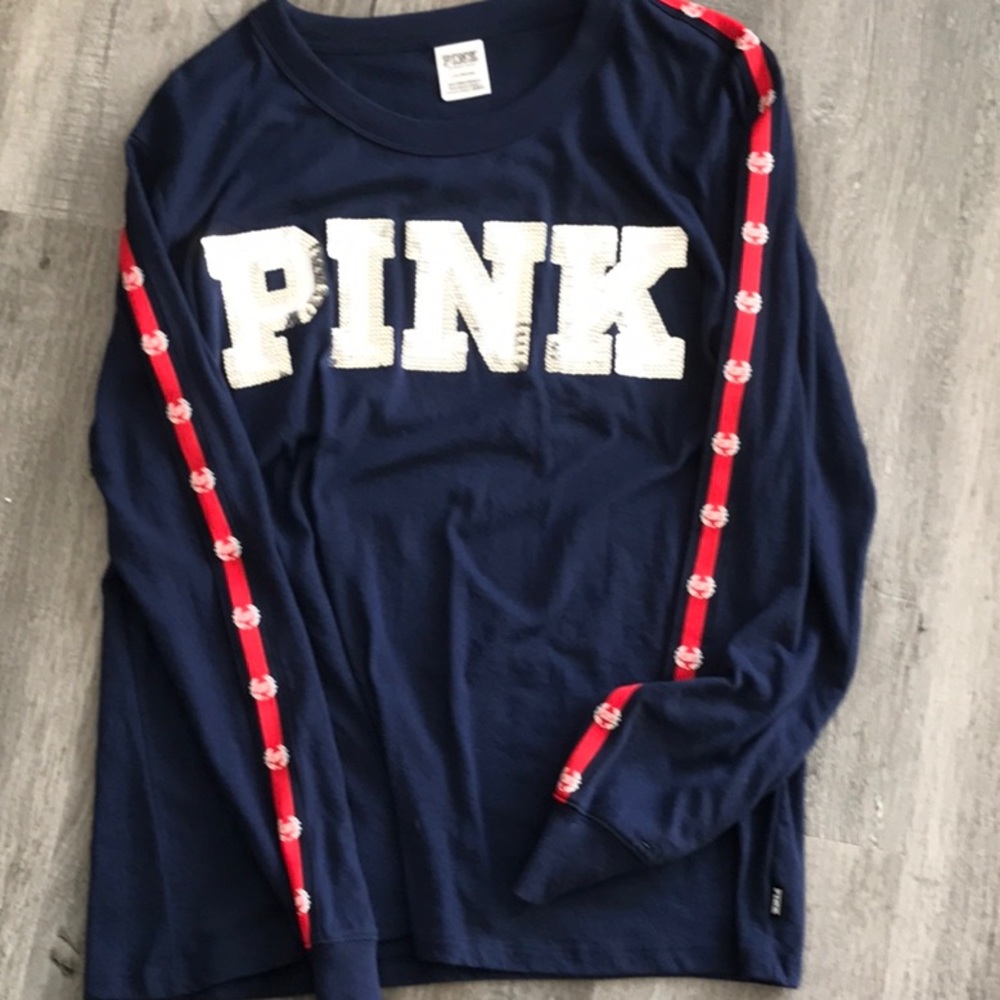 new pink long sleeve shirt